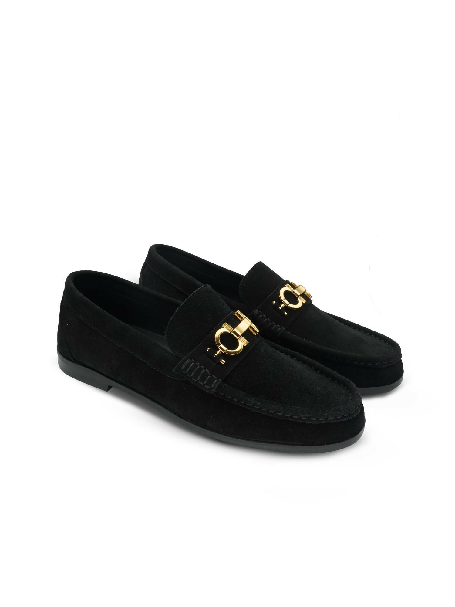 Casual suede leather shoes with a sleek design, rubber sole for grip, and lightweight build—ideal for everyday and semi-formal wear.