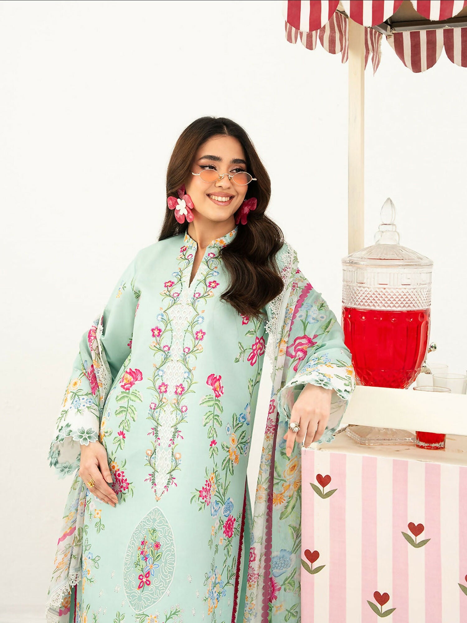 Mahnur Anaya Lawn Vol-1 Embroidered Stitched 3-Piece Suit-ANA-011