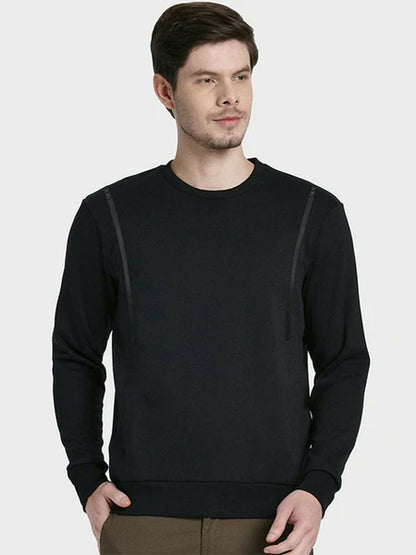 Funky's Two Side Front Zips High Street Sweat Shirts-11905