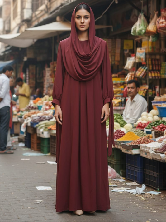 Islami Hijab Centre Haya Premium Series Imported Nida Abaya Set