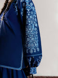 Jugnu by Hussain Rehar Summer Pret'25 Edit III Cotton Embroidered 2-Piece Suit-Nayeli