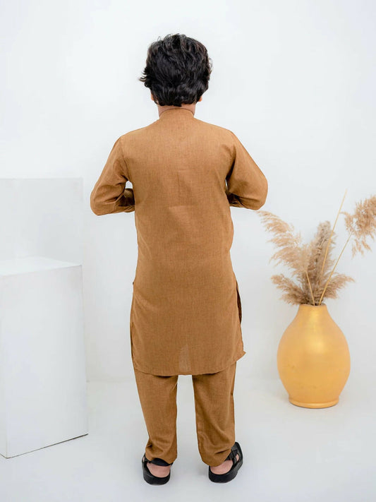 Wearmani Wash & Wear Stitched Kurta Pajama-MKP-091