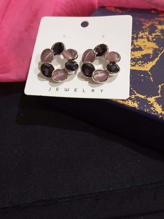 Joyels Flower Shaped Stud Earrings