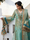 Hussain Rehar Darlings Festive'25 Organza Embroidered Unstitched 4-Piece Suit-Miraye