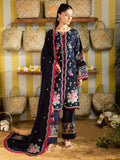 Mahnur Kaia Slub Linen Embroidered Unstitched 3-Piece Suit-K- 06