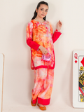 Panache Apparel Bloomie Silk Lawn Printed Stitched Suit-Fluffie