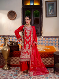 Fatima Hussain Lawn Embroidered Unstitched 3-Piece Suit-Leila
