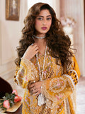 Mahnur Sophie Luxury Lawn Embroidered Stitched 3-Piece Suit-Rosy