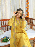 Panache Apparel Noore Eid Edit Sheesha Silk Embroidered Stitched Suit-Zivaa