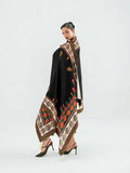 Jugnu By Hussain Rehar Khaddar'25 Embroidered Unstitched 3-Piece Suit-Soni