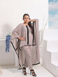 Ruby's Couture Haute & Chic Georgette Cape Set-Helen