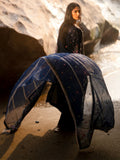 Mahnur Sirene Luxury Lawn Embroidered Unstitched 3-Piece Suit-Derya