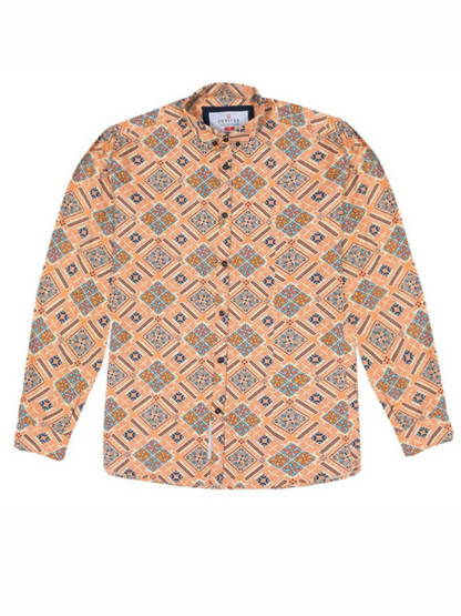 Jupiter Protected Square Printed Shirt-11534