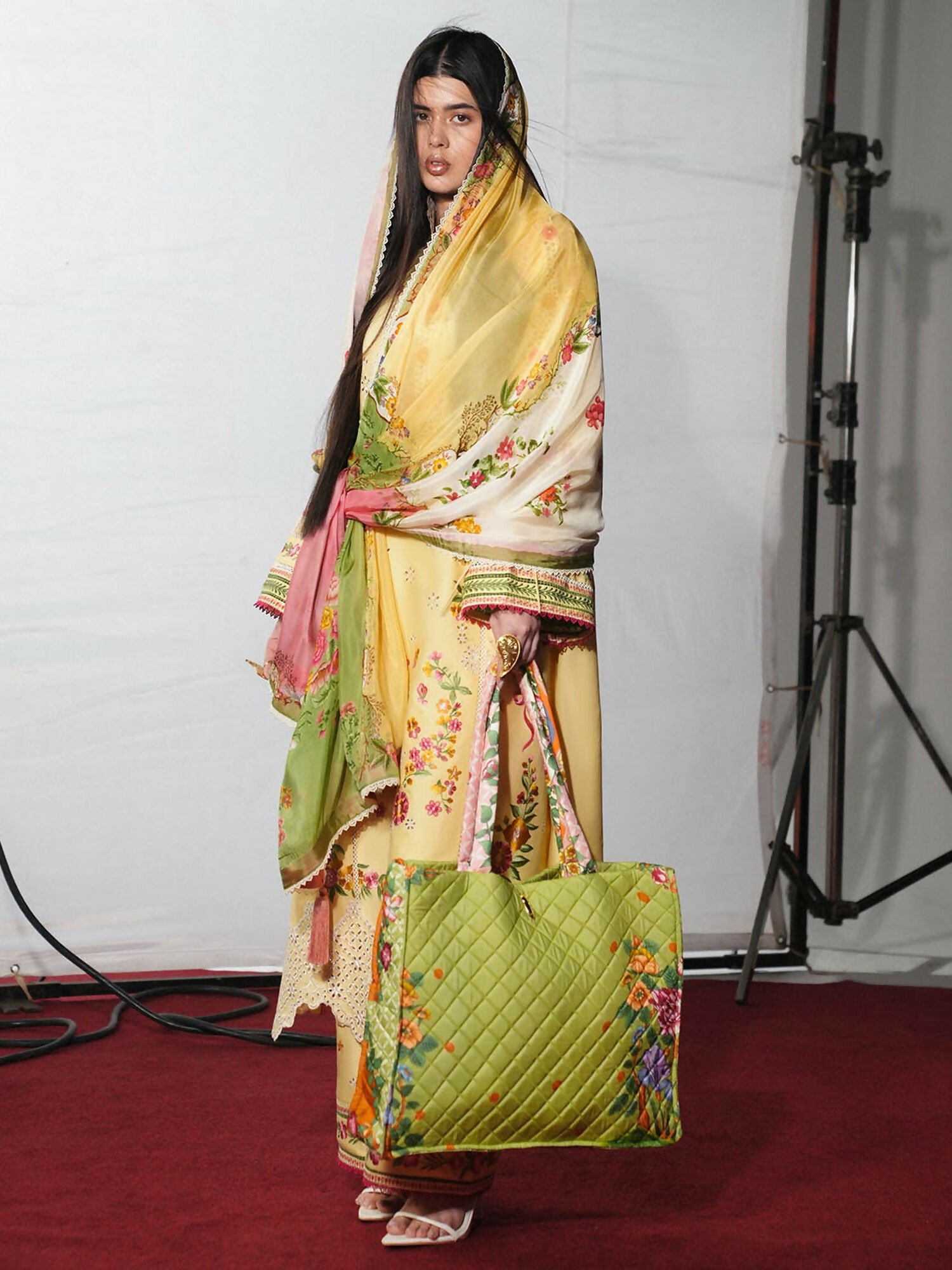 Jugnu by Hussain Rehar The Reserved View SS/Edit I Cotton Embroidered Unstitched 3-Piece Suit-Jahan