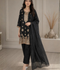 HEM Cotton Embroidered Stitched 3-Piece Suit-Zimal