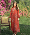 Panache Apparel Serenity Lawn Embroidered Stitched Suit-Spiced