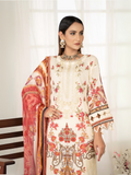 Sitara Lawn Embroidered Unstitched 3-Piece Suit-129