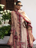 Hussain Rehar Karandi A/W'24 Embroidered Unstitched 3-Piece Suit-Lali