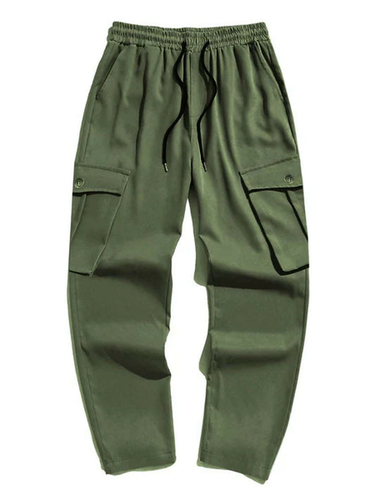 Jupiter Plain French Twill Cotton Cargo Trouser-14501