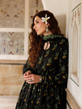 Black Panache Apparel Noor Mahal Cotton Printed Stitched Suit-Roshina