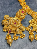 H&A Jewellery Rajwari Indian Jewelry Set with Ruby Stone