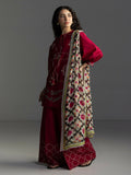 COCO by Zara Shahjahan Lawn'26 Embroidered Unstitched 3-Piece Suit-Rivae-1B