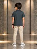 Velvour Boys Polyester Polo Shirt-VP29-C