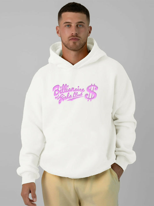 Jupiter Oversized Billionaire Club Printed Hoodie-14889