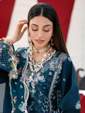 Binilyas Carnival Lawn Embroidered Unstitched 3 Piece Suit-35A