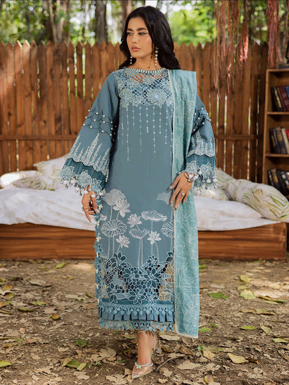 Parishay Winterwood Tales Khaddar Embroidered Unstitched 3-Piece Suit- WW - 04