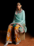 Hussain Rehar Luxury Pret'23 Raw Silk Embellished Stitched 3-Piece Suit-Maya