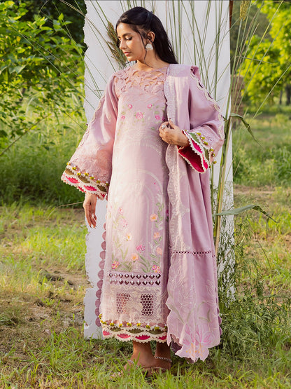 Parishay Winterwood Tales Khaddar Embroidered Unstitched 3-Piece Suit- WW - 10