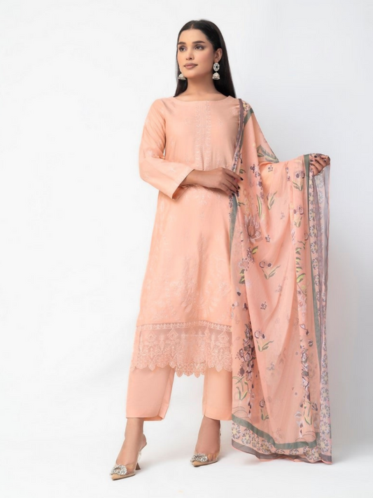Imran Aftab Isla Winter Khaddar Embroidered Stitched 3-Piece Suit-IAKC-UF-19