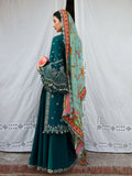 Hussain Rehar Nirmal SS'25 Lawn Embroidered Unstitched 3-Piece Suit-Saher