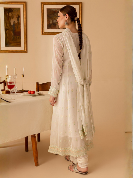 Mannat Clothing Chiffon Embroidered Dupatta-Ayra Dupatta