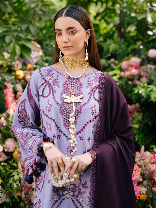 Mahnur Secret Garden Karandi Embroidered Unstitched 3-Piece Suit–SG-003