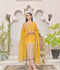 Ruby's Couture Shireen Raw Silk Embellished Stitched 3-Piece Suit-Intiha-e-Hussun