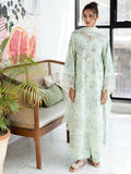 Mahnur Afterhours Luxury Lawn Embroidered Unstitched 3-Piece Suit-Mint Mirage