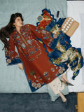 Jugnu by Hussain Rehar The Reserved View SS/Edit I Cotton Embroidered Unstitched 3-Piece Suit-Tahmi