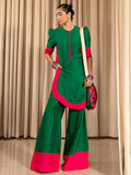 Hussain Rehar Pay Day Vol II Raw Silk Stitched 2-Piece Suit-Lyre
