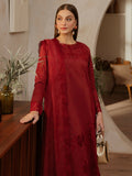 Mahnur Florence Luxury Lawn Embroidered Stitched 3-Piece Suit-Hoorain