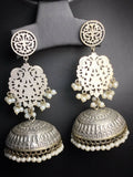H&A Jewellery Oxidized Brass Handmade Earrings