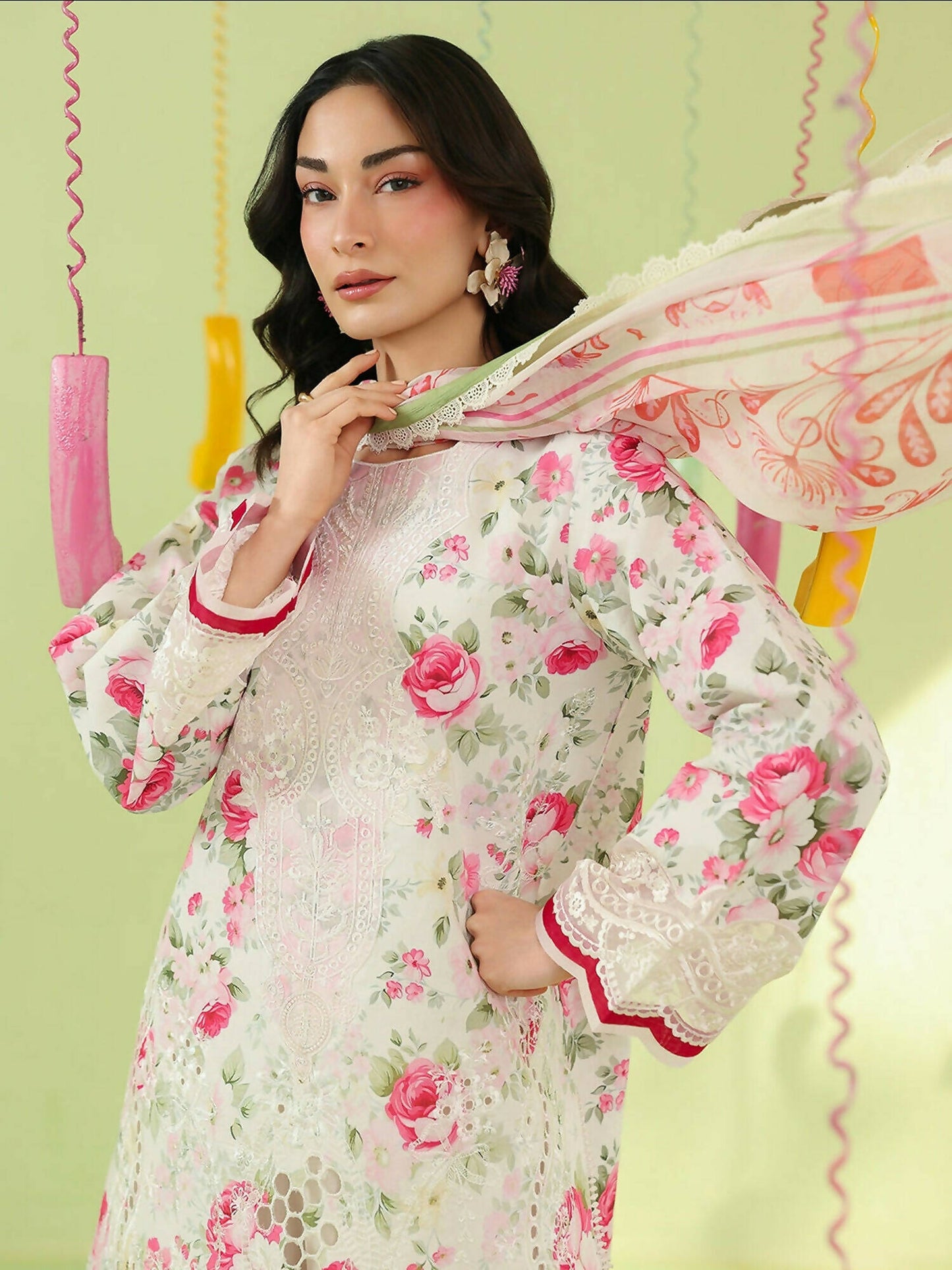 Mahnur Anaya Summer Vol 2 Lawn Embroidered Unstitched 3-Piece Suit-AN-2-19