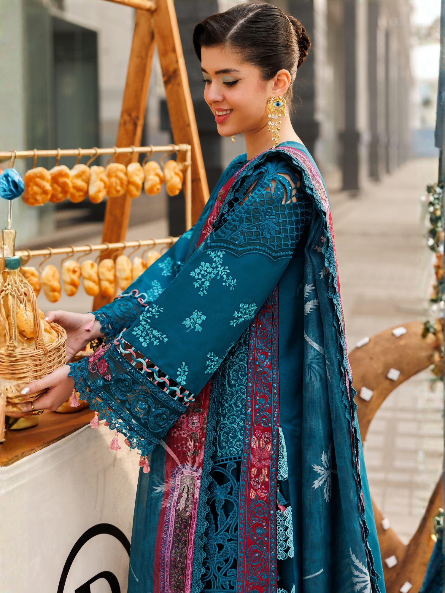 Parishay Monaco Luxury Lawn'26 Embroidered Unstitched 3-Piece Suit-MN-04