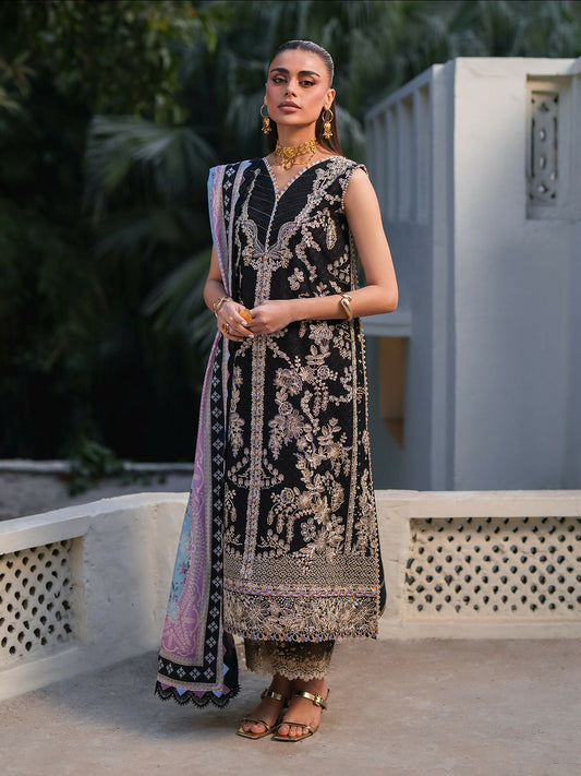 Binilyas Heritage Dore Summer'26 Lawn Embroidered Stitched 3-Piece Suit-171-B