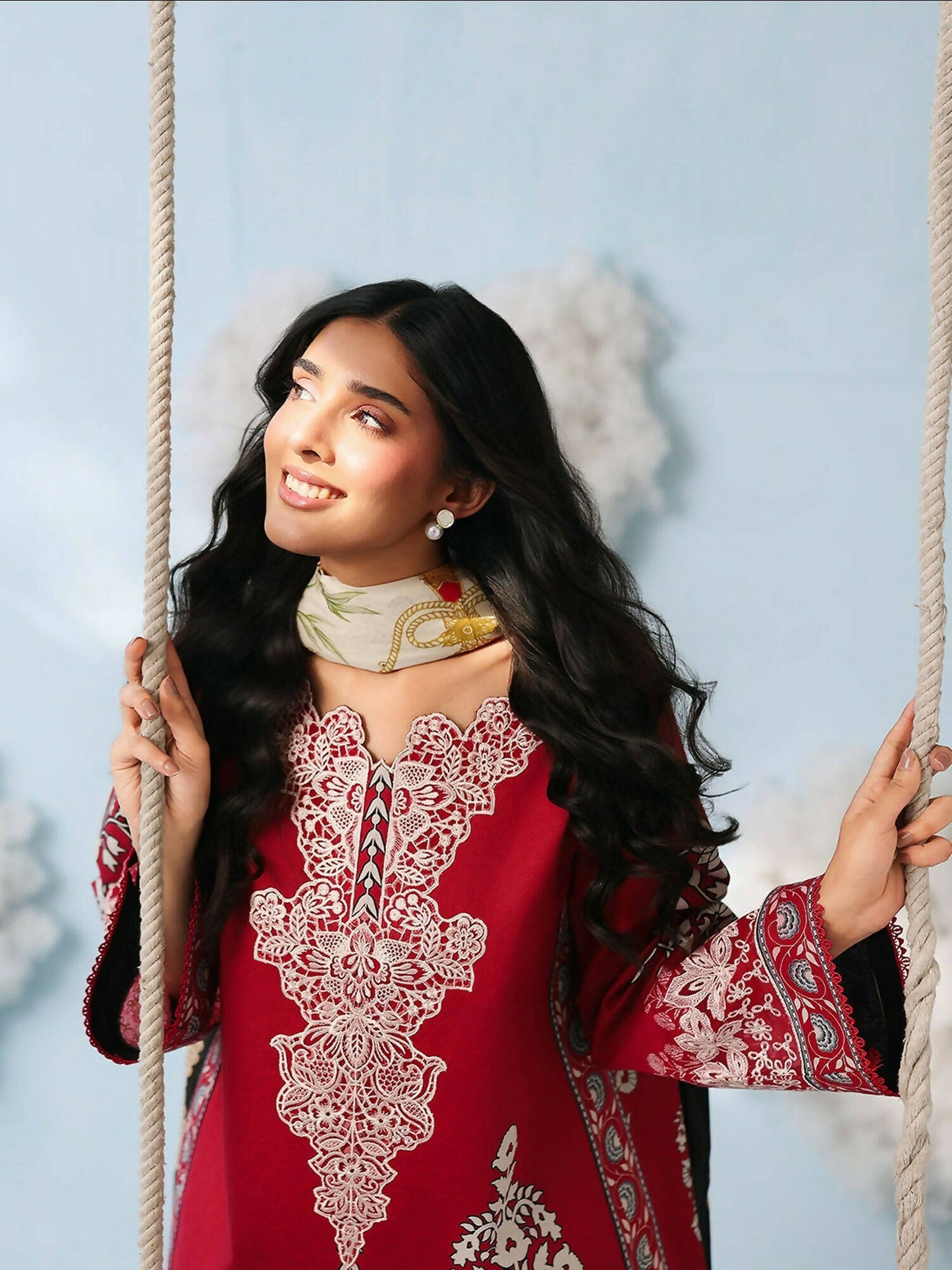 Mahnur Anaya Summer Vol 2 Lawn Embroidered Unstitched 3-Piece Suit-AN-2-01