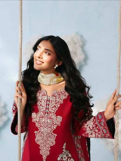 Mahnur Anaya Summer Vol 2 Lawn Embroidered Unstitched 3-Piece Suit-AN-2-01