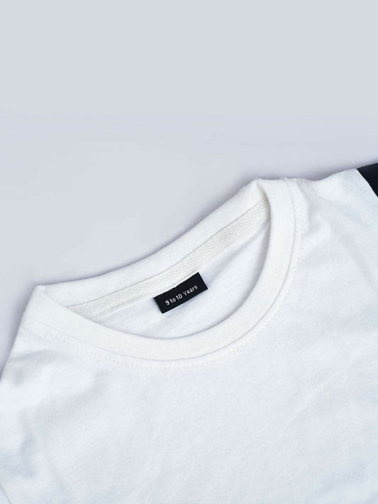 Jupiter Kids Color Block Slide Tee Shirt-13796