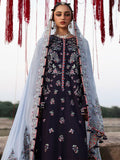 Hussain Rehar Karandi'25 Embroidered Unstitched 3-Piece Suit-Rouge