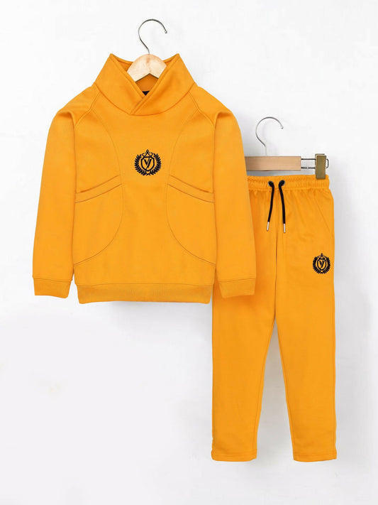Yellow Velvour Winter Tracksuit-#VWT22-A